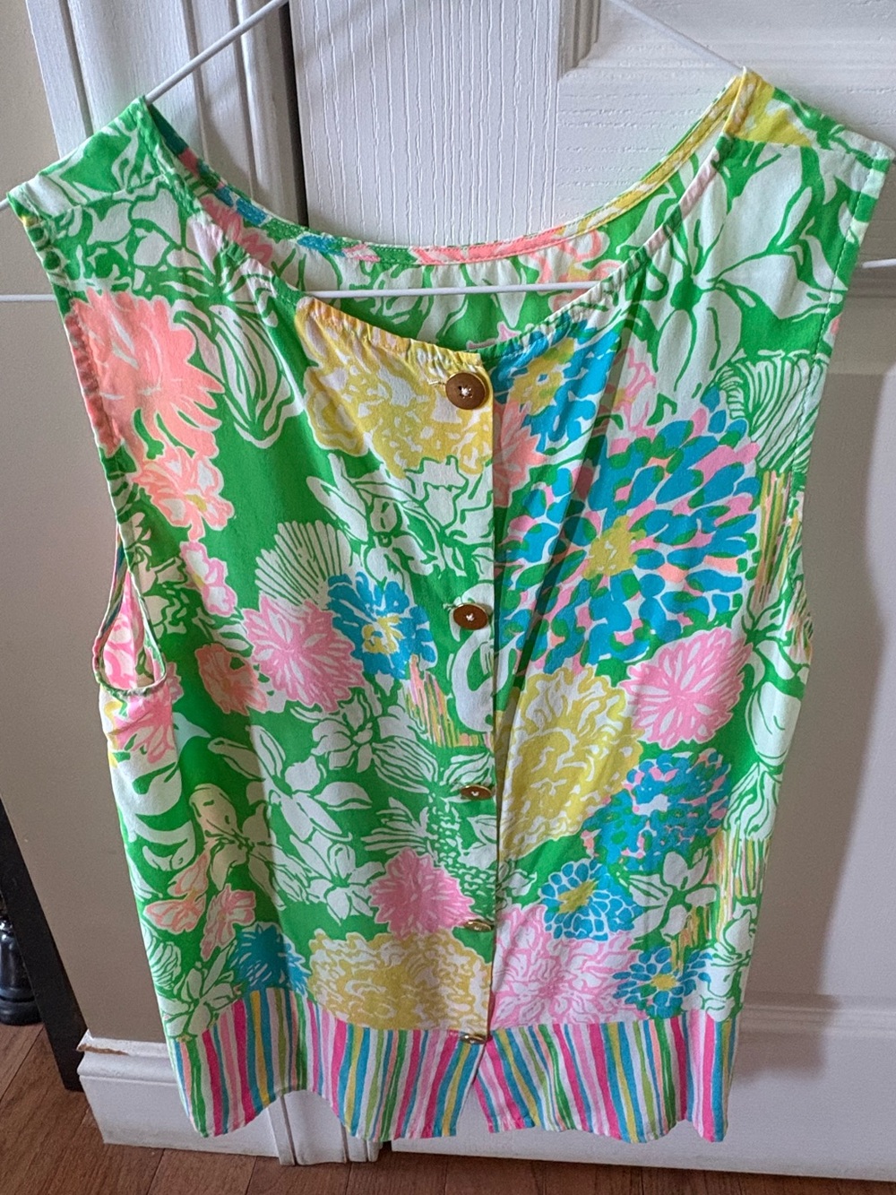 Lilly Pulitzer Iona Hibiscus Stroll Tank - Picture 4 of 6